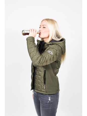 Superdry - Steppjacke mit Kapuze