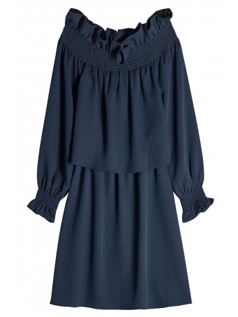 Diane von Fürstenberg - Minikleid mit Bardot Ausschnitt