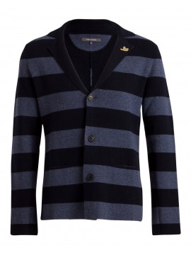 Rene Lezard - Strickblazer Streifen