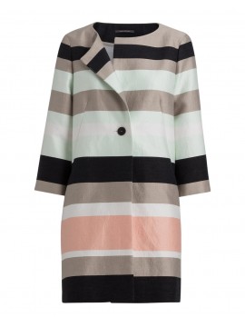 Rene Lezard - Mantel mit Streifen