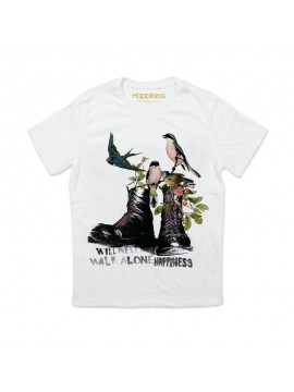 Happiness - Herren T-Shirt Vögel