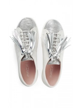 Marc Cain - Ledersneaker mit Zierquasten